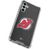 NHL New Jersey Devils Distressed Galaxy A13 5G Clear Case