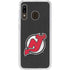 NHL New Jersey Devils Distressed Galaxy A20 Clear Case