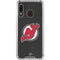 NHL New Jersey Devils Distressed Galaxy A30 Clear Case