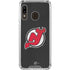 NHL New Jersey Devils Distressed Galaxy A30 Clear Case