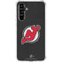 NHL New Jersey Devils Distressed Galaxy A54 5G Clear Case