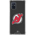 NHL New Jersey Devils Distressed Galaxy A71 5G Clear Case