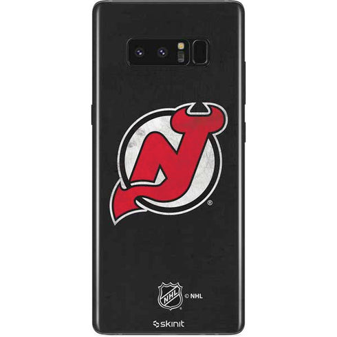 NHL New Jersey Devils Distressed Galaxy Note 8 Skin