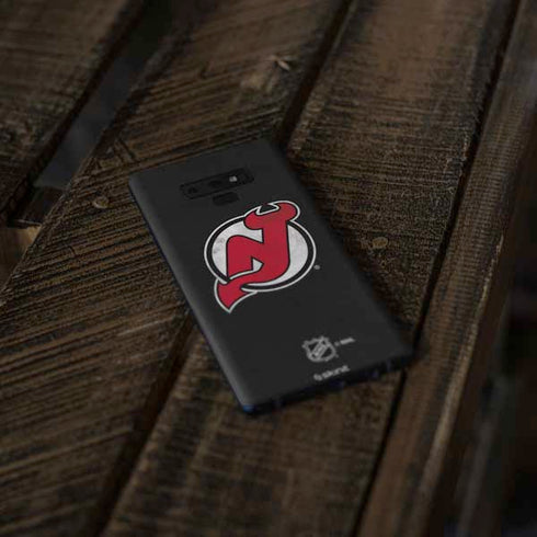 NHL New Jersey Devils Distressed Galaxy Note 9 Skin