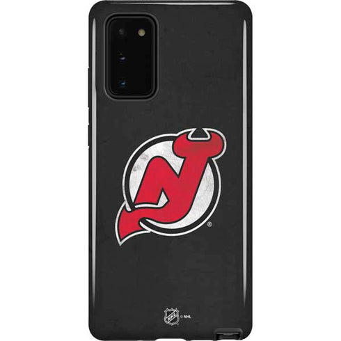 NHL New Jersey Devils Distressed Galaxy Note20 5G Pro Case
