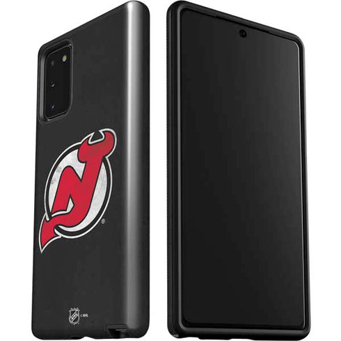 NHL New Jersey Devils Distressed Galaxy Note20 5G Pro Case
