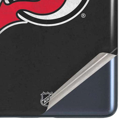 NHL New Jersey Devils Distressed Galaxy S20 Fan Edition Skin