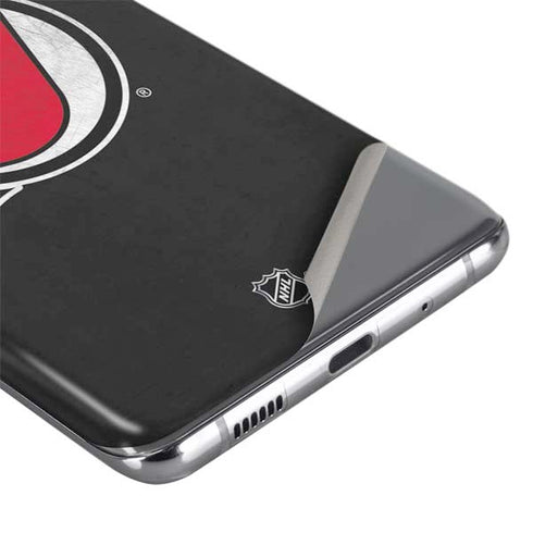 NHL New Jersey Devils Distressed Galaxy S20 Plus Skin