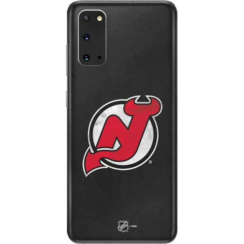 NHL New Jersey Devils Distressed Galaxy S20 Skin