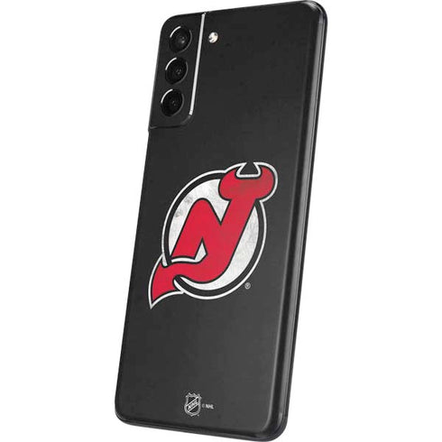 NHL New Jersey Devils Distressed Galaxy S21 5G Skin