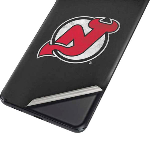 NHL New Jersey Devils Distressed Galaxy S21 5G Skin