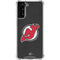 NHL New Jersey Devils Distressed Galaxy S21 FE Clear Case