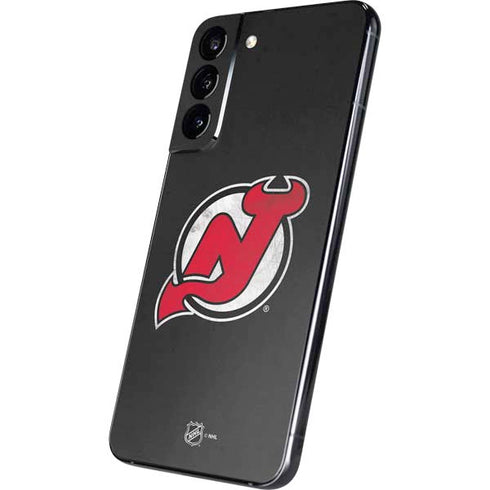 NHL New Jersey Devils Distressed Galaxy S22 Plus Skin