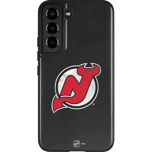 NHL New Jersey Devils Distressed Galaxy S22 Pro Case
