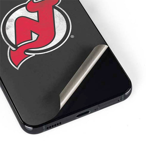 NHL New Jersey Devils Distressed Galaxy S22 Skin