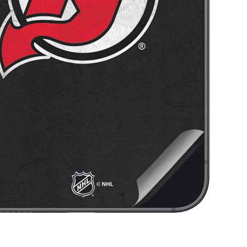 NHL New Jersey Devils Distressed Galaxy S23 FE Skin