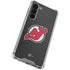 NHL New Jersey Devils Distressed Galaxy S23 Plus Clear Case
