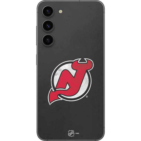 NHL New Jersey Devils Distressed Galaxy S23 Plus Skin