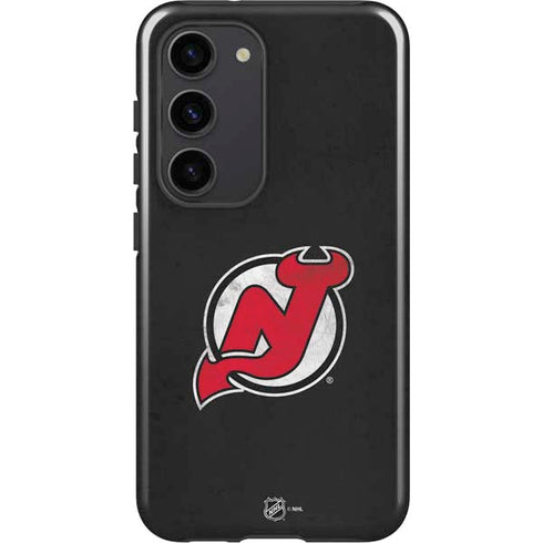 NHL New Jersey Devils Distressed Galaxy S23 Pro Case
