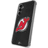 NHL New Jersey Devils Distressed Galaxy S24 Plus Clear Case