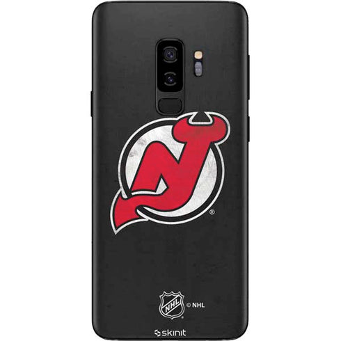 NHL New Jersey Devils Distressed Galaxy S9 Plus Skin