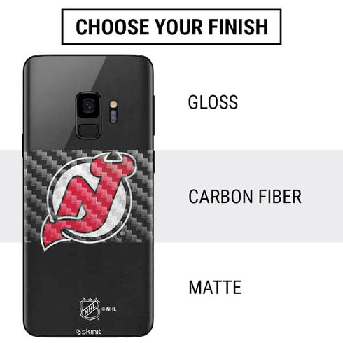 NHL New Jersey Devils Distressed Galaxy S9 Skin