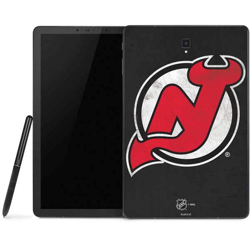 NHL New Jersey Devils Distressed Samsung Galaxy Tab Skin