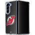NHL New Jersey Devils Distressed Galaxy Z Fold5 5G Clear Case