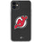 NHL New Jersey Devils Distressed iPhone 11 Clear Case