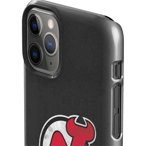 NHL New Jersey Devils Distressed iPhone 11 Pro Lite Case