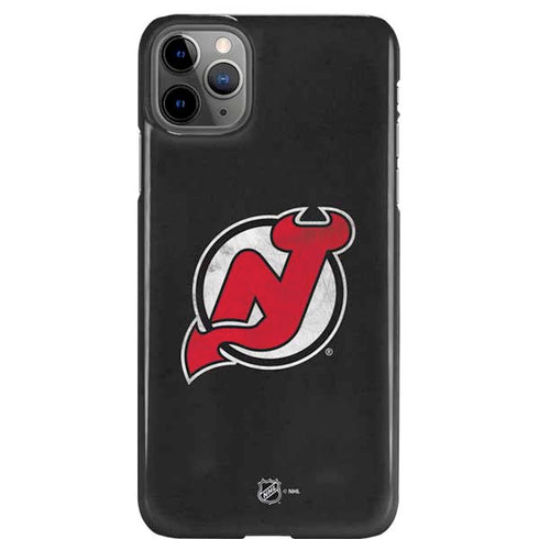NHL New Jersey Devils Distressed iPhone 11 Pro Max Lite Case