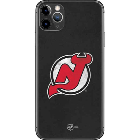 NHL New Jersey Devils Distressed iPhone 11 Pro Max Skin