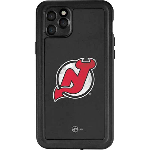 NHL New Jersey Devils Distressed iPhone 11 Pro Max Waterproof Case