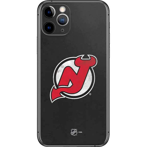 NHL New Jersey Devils Distressed iPhone 11 Pro Skin