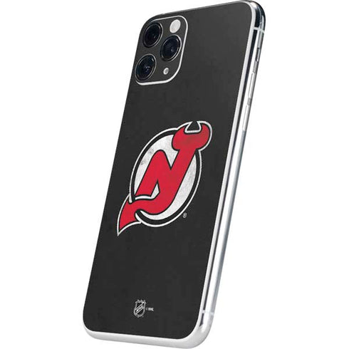 NHL New Jersey Devils Distressed iPhone 11 Pro Skin