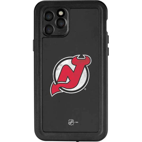 NHL New Jersey Devils Distressed iPhone 11 Pro Waterproof Case