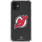 NHL New Jersey Devils Distressed iPhone 12 Clear Case