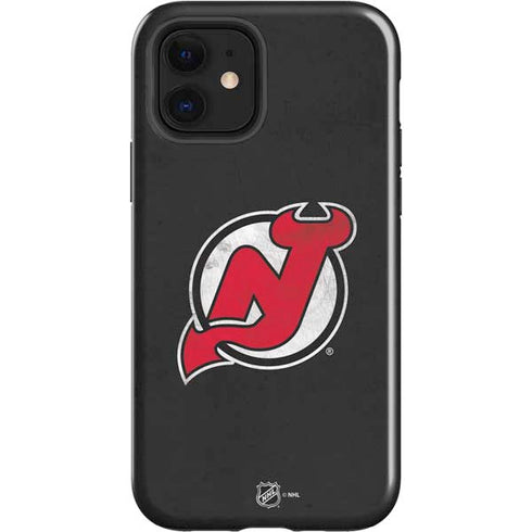 NHL New Jersey Devils Distressed iPhone 12 Impact Case