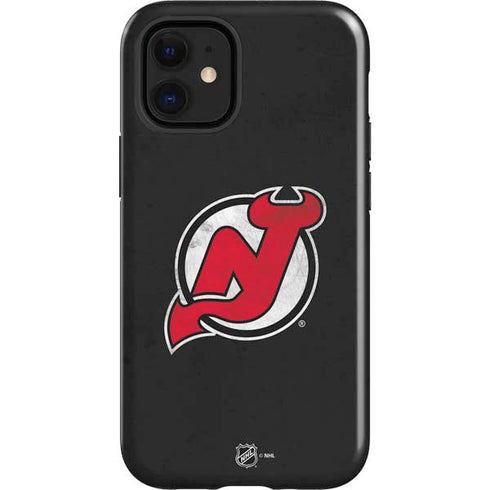 NHL New Jersey Devils Distressed iPhone 12 Mini Impact Case