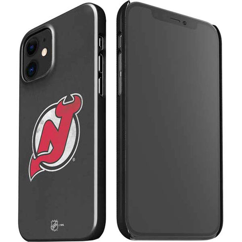NHL New Jersey Devils Distressed iPhone 12 Mini Lite Case
