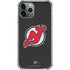NHL New Jersey Devils Distressed iPhone 12 Pro Max Clear Case
