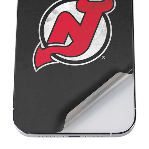 NHL New Jersey Devils Distressed iPhone 12 Pro Skin