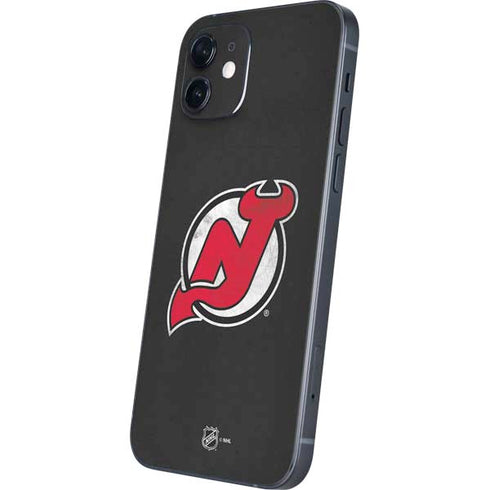 NHL New Jersey Devils Distressed iPhone 12 Skin