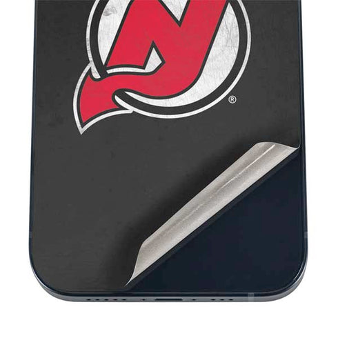 NHL New Jersey Devils Distressed iPhone 12 Skin