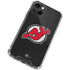 NHL New Jersey Devils Distressed iPhone 13 Mini Clear Case