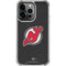 NHL New Jersey Devils Distressed iPhone 13 Pro Clear Case