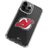 NHL New Jersey Devils Distressed iPhone 13 Pro Max Clear Case