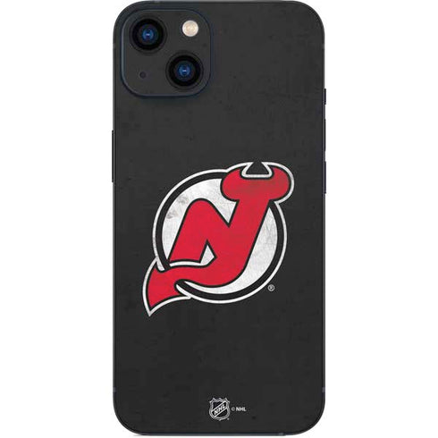 NHL New Jersey Devils Distressed iPhone 13 Skin