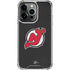 NHL New Jersey Devils Distressed iPhone 15 Pro Clear Case