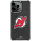 NHL New Jersey Devils Distressed iPhone 15 Pro Max Clear Case